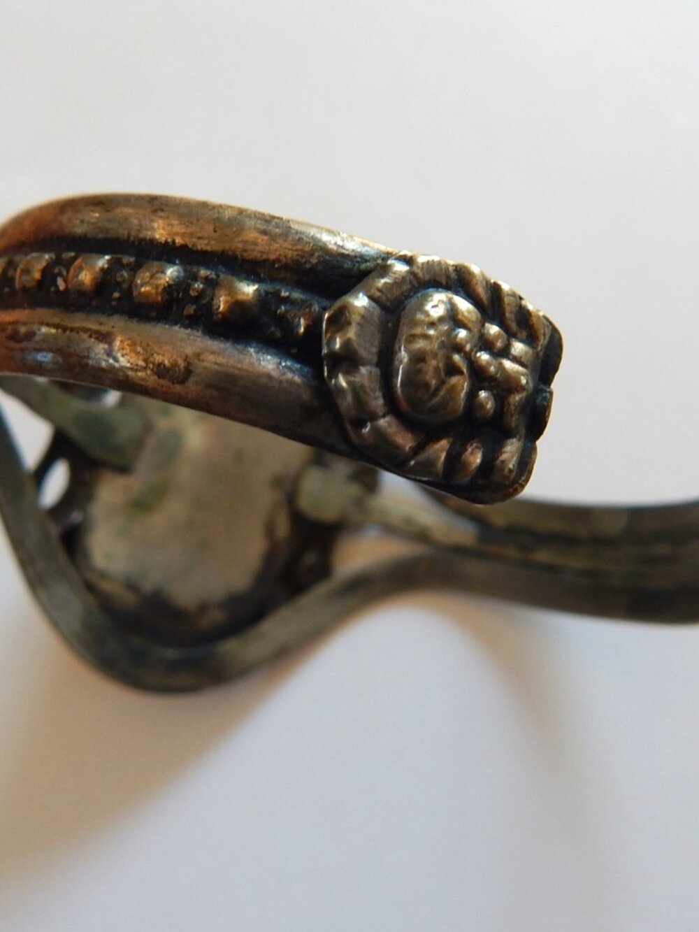 Goddess Tara Plated Brass Cuff Bracelet- Tibetan - Picture 4 of 4